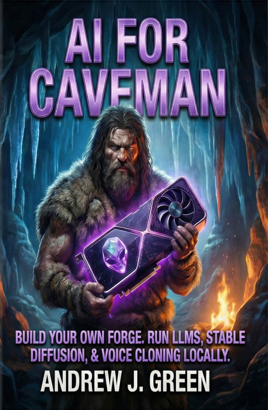 AI FOR CAVEMAN book cover